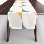 Abstract Patterned Shapes XXVI Table Runner Gallery Image 1