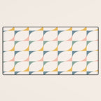 Abstract Patterned Shapes XXVI Desk Mat Gallery Image 3