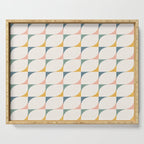 Abstract Patterned Shapes XXVI Serving Tray Gallery Image 1
