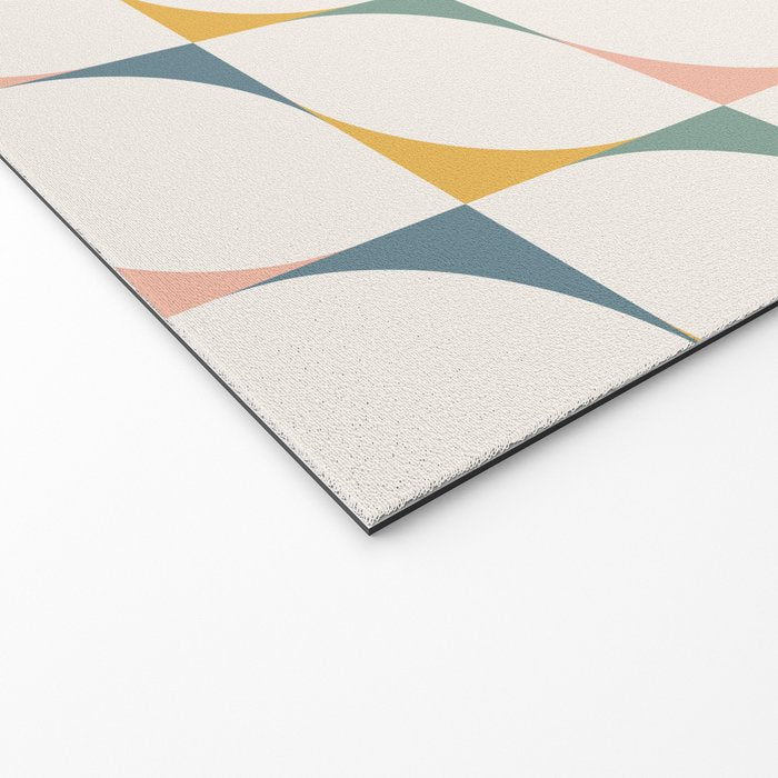 Abstract Patterned Shapes XXVI Welcome Mat Gallery Image 2