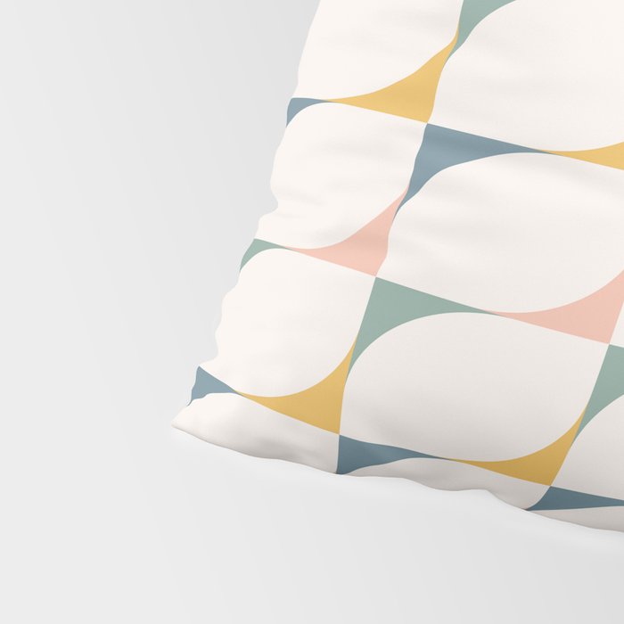 Abstract Patterned Shapes XXVI Pillow Sham Gallery Image 4