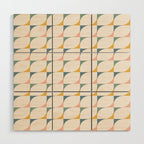 Abstract Patterned Shapes XXVI Wood Wall Art Gallery Image 1