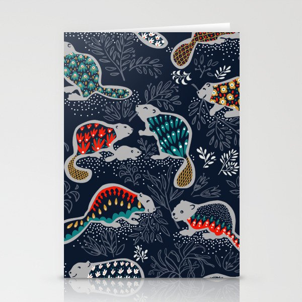 Beaver is back by night - Comeback Species Stationery Card Gallery Image 2