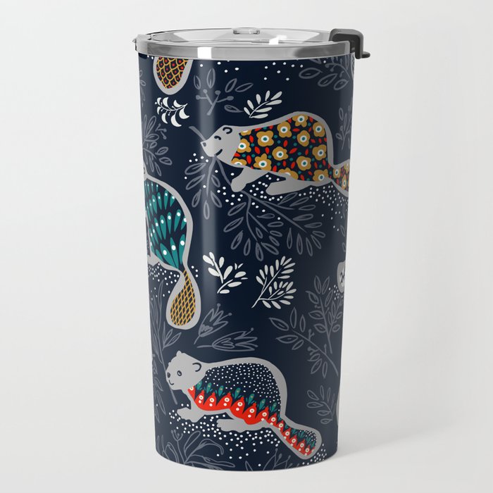 Beaver is back by night - Comeback Species Travel Mug Gallery Image 2