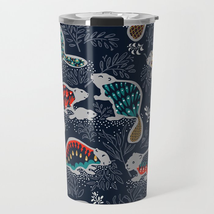 Beaver is back by night - Comeback Species Travel Mug Gallery Image 1
