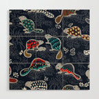 Beaver is back by night - Comeback Species Wood Wall Art Gallery Image 1