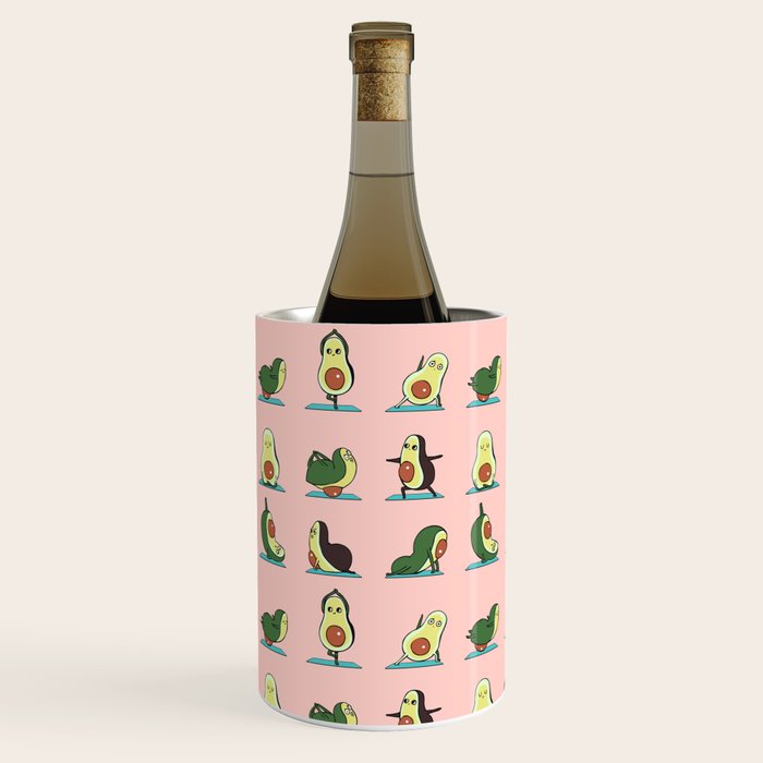 Avocado Yoga in Pink Wine Chiller Gallery Image 1