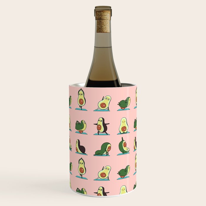 Avocado Yoga in Pink Wine Chiller Gallery Image 2