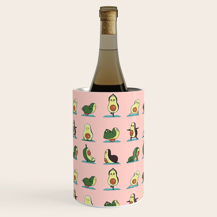 Avocado Yoga in Pink Wine Chiller Gallery Image 3