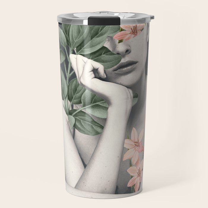 natural beauty-collage 3/1 Travel Mug Gallery Image 1