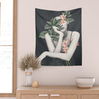 natural beauty-collage 3/1 Wall Tapestry Gallery Image 2