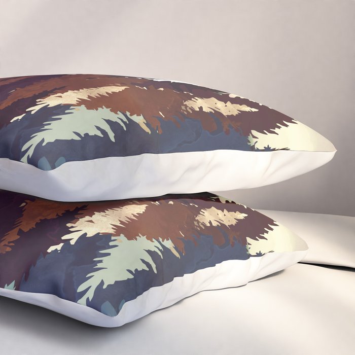 Autumn Forest Sunset Pillow Sham Gallery Image 3