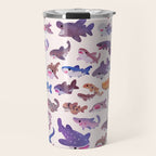Shark day - pastel Travel Mug Gallery Image 1