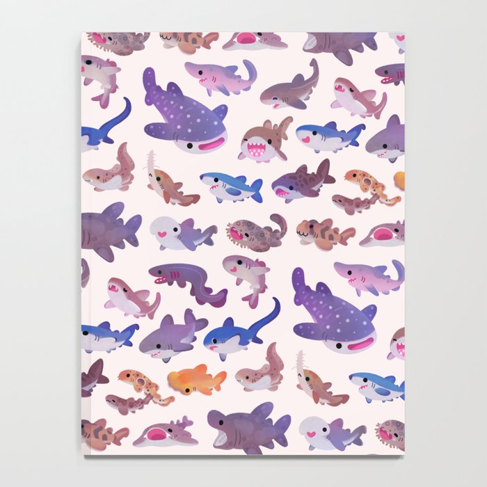 Shark day - pastel Notebook Gallery Image 4