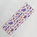 Shark day - pastel Yoga Mat Gallery Image 1