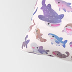 Shark day - pastel Pillow Sham Gallery Image 4