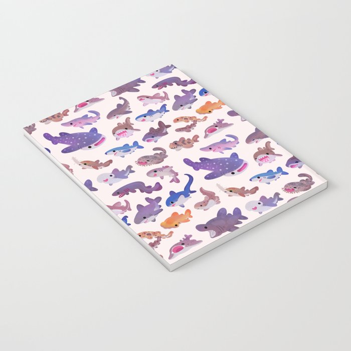 Shark day - pastel Notebook Gallery Image 3