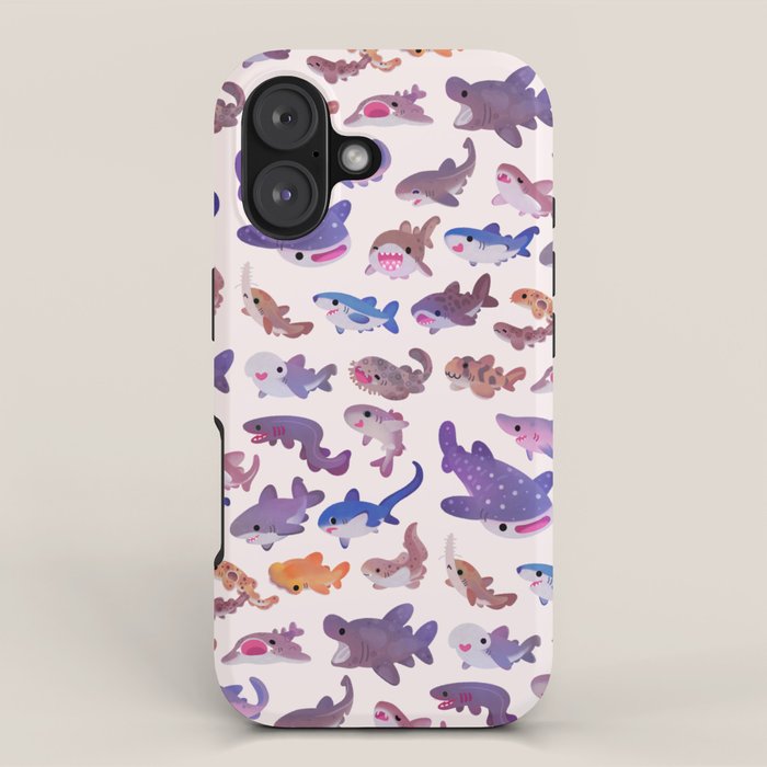 Shark day - pastel iPhone Case Gallery Image 1