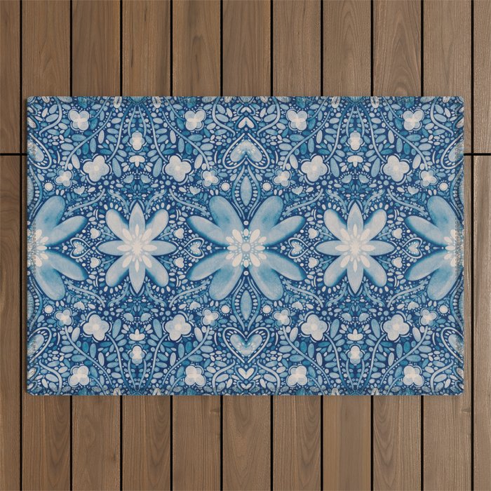 Nature's Graceful Elegance Outdoor Rug Gallery Image 1