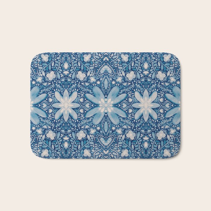 Nature's Graceful Elegance Bath Mat Gallery Image 1
