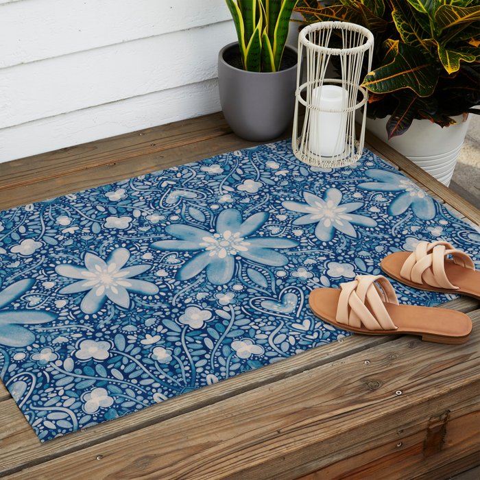 Nature's Graceful Elegance Outdoor Rug Gallery Image 2