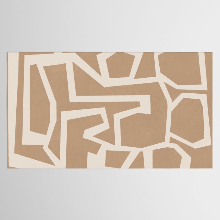 Fragmented Paths 2 Tablecloth Gallery Image 2