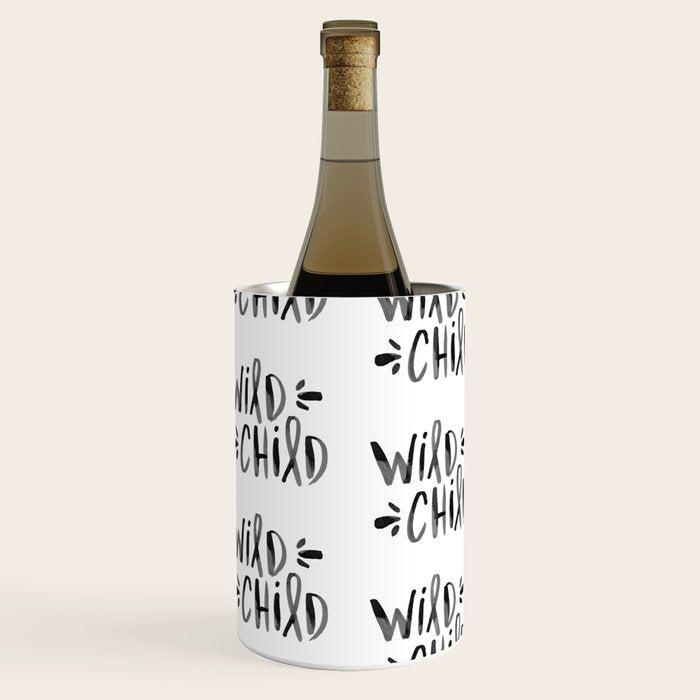 Wild Child - Black Wine Chiller Gallery Image 1
