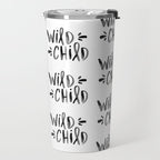 Wild Child - Black Travel Mug Gallery Image 2