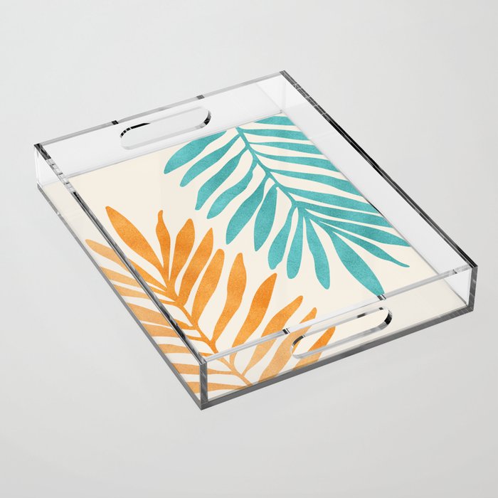 Friends Forever - Palm Leaf Acrylic Tray Gallery Image 1
