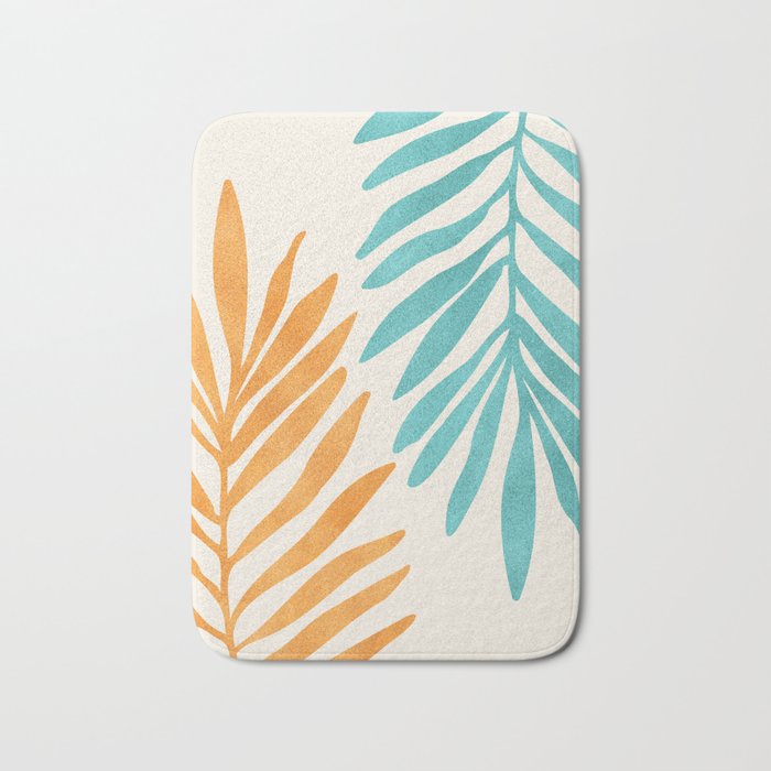 Friends Forever - Palm Leaf Bath Mat Gallery Image 1