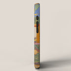 The picture of the Garden of Paradise, and the Queen of the Fairies on her throne, being joyous and merry Islamic Antique Art  iPhone Case Gallery Image 2
