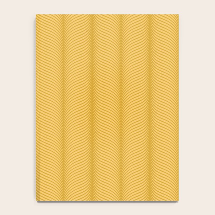 Elysian IX Golden Yellow Notebook Gallery Image 4