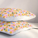 Mid century Modern Geo Pattern 1 Pillow Sham Gallery Image 3