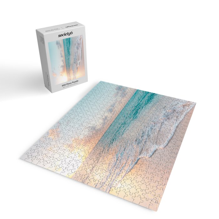 Beautiful tropical turquoise sandy beach photo Jigsaw Puzzle Gallery Image 2