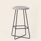 Beautiful tropical turquoise sandy beach photo Stool Gallery Image 1