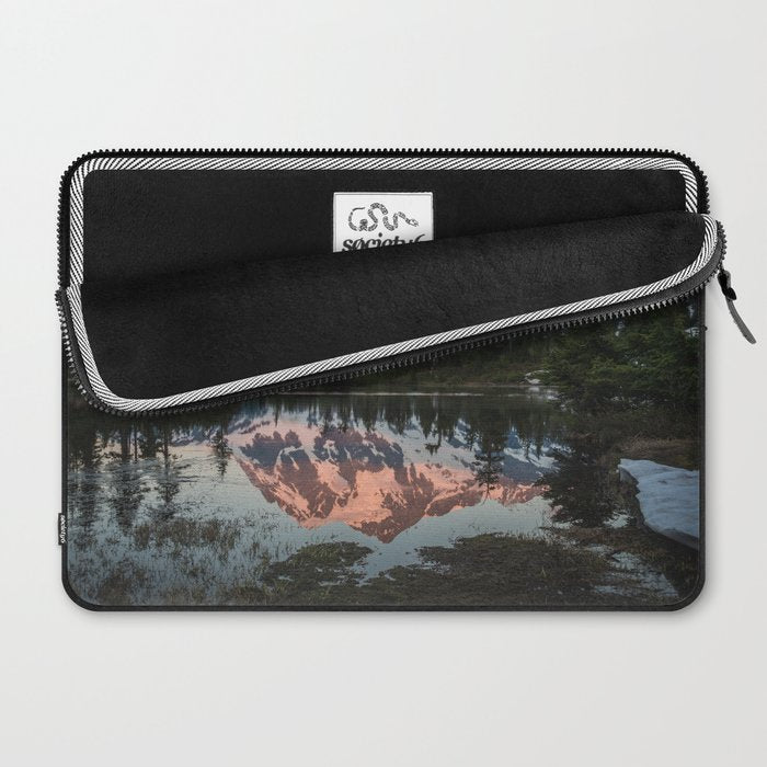 Cascade Sunset - Mt. Shuksan - Nature Photography Laptop Sleeve Gallery Image 2