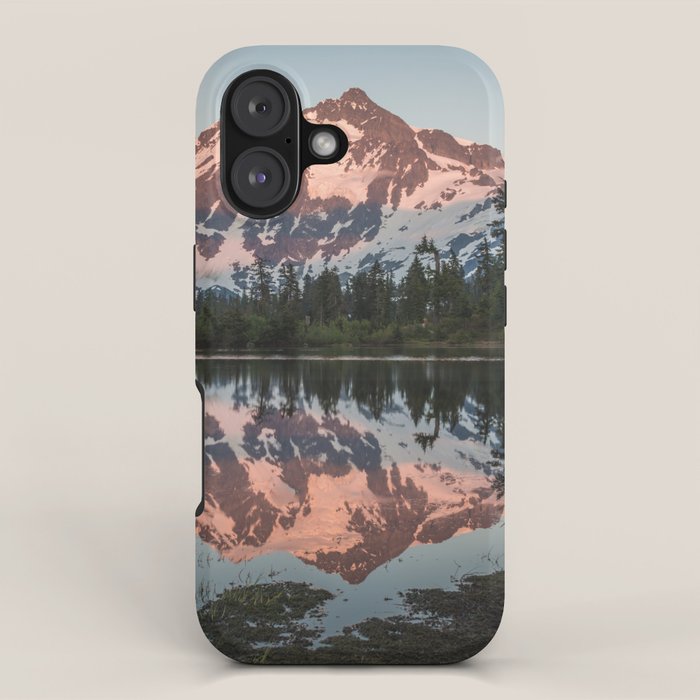 Cascade Sunset - Mt. Shuksan - Nature Photography iPhone Case Gallery Image 1