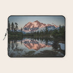 Cascade Sunset - Mt. Shuksan - Nature Photography Laptop Sleeve Gallery Image 1