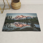 Cascade Sunset - Mt. Shuksan - Nature Photography Rug Gallery Image 1