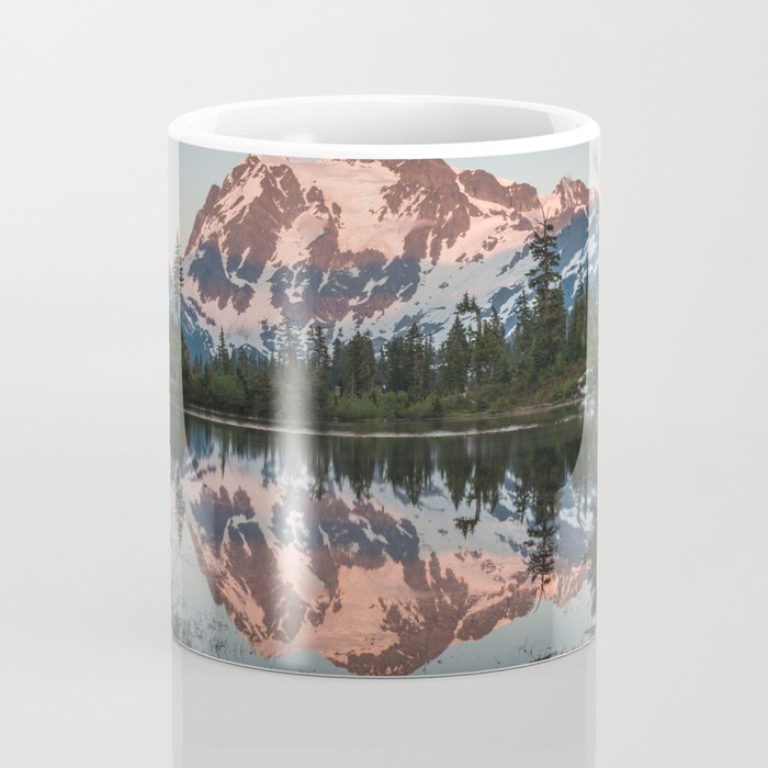 Cascade Sunset - Mt. Shuksan - Nature Photography Coffee Mug Gallery Image 4