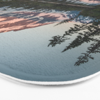 Cascade Sunset - Mt. Shuksan - Nature Photography Bath Mat Gallery Image 3