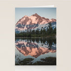 Cascade Sunset - Mt. Shuksan - Nature Photography Stationery Card Gallery Image 2