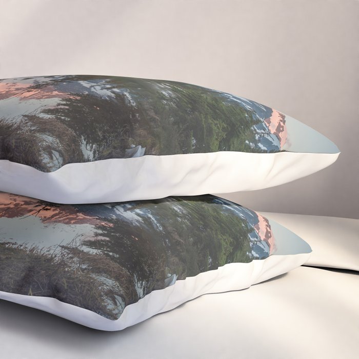 Cascade Sunset - Mt. Shuksan - Nature Photography Pillow Sham Gallery Image 3