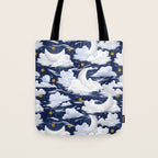 Magical Moon and Stars Tote Bag Gallery Image 1