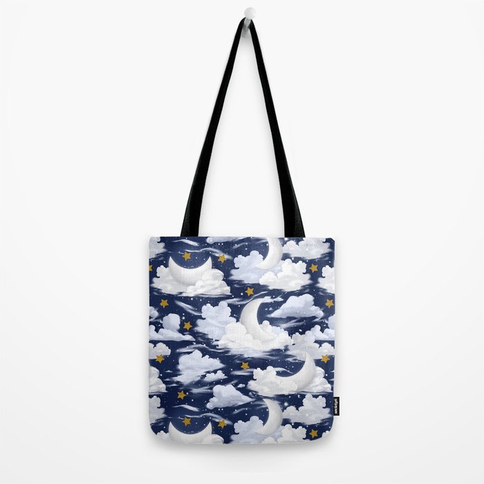 Magical Moon and Stars Tote Bag Gallery Image 2