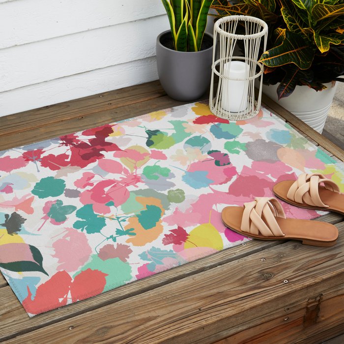 cherry blossom 7 Outdoor Rug Gallery Image 2