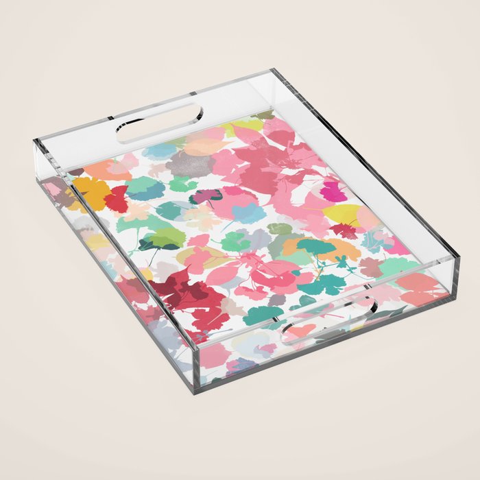 cherry blossom 7 Acrylic Tray Gallery Image 1