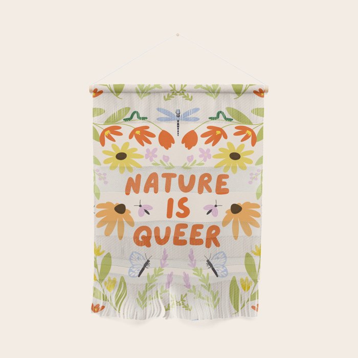 Nature Is Queer Wall Hanging Gallery Image 1