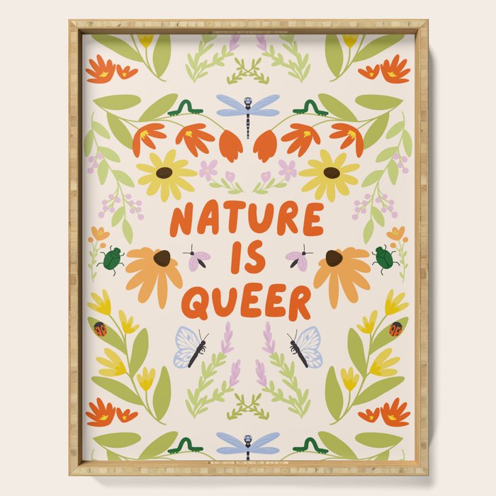 Nature Is Queer Serving Tray Gallery Image 1