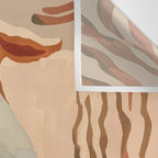 Abstract Rustic Ram 2 Wall Tapestry Gallery Image 3